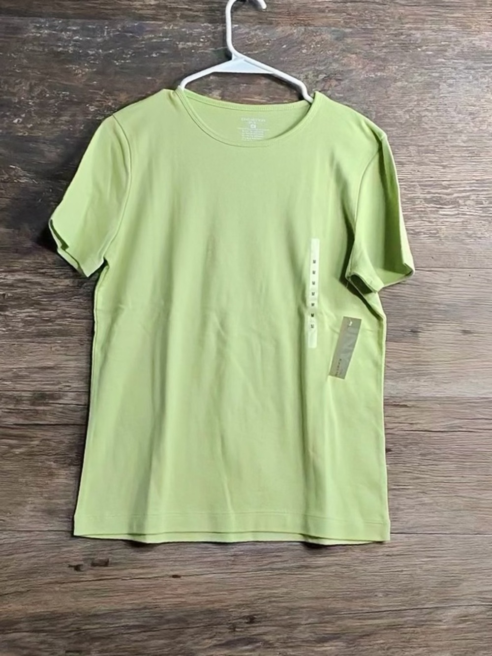 Jones New York Lime Green Short-Sleeve Tee